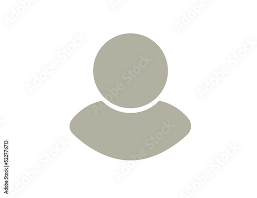 Avatar profile picture - business vector icon
