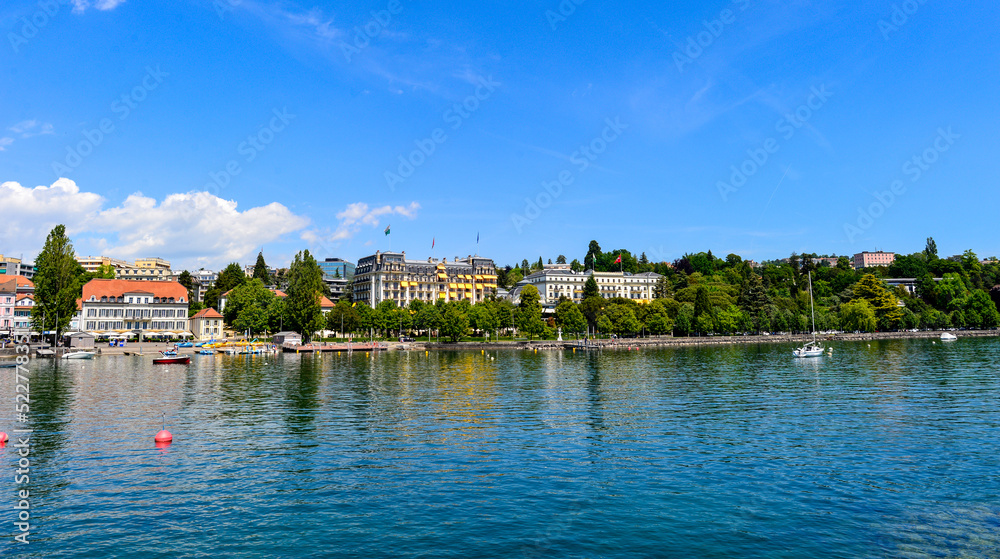 Uferpromenade Lausanne, Genfersee