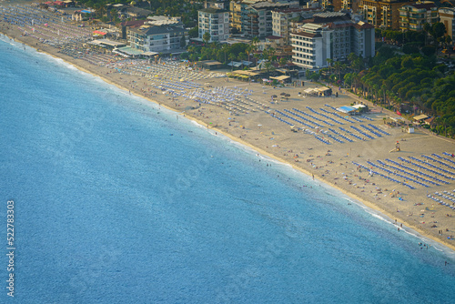 Aerial view of Cleopatra be...