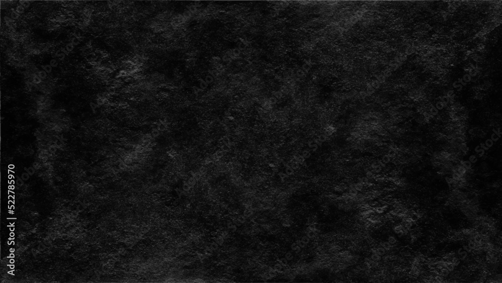 Abstract grunge texture and texture effect isolated on black. Black old wall cracked concrete background, vintage old texture.