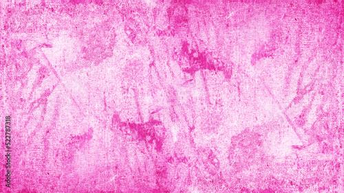 Abstract pink painted paper wall texture background pattern