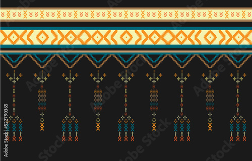 Geometric ethnic oriental pattern traditional Design for clothing, fabric ,book and blueprint. abstract geometric and tribal patterns, usage design local fabric patterns, 