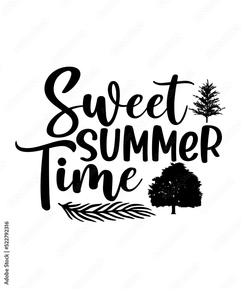 Vetor de Summer Beach Bundle SVG, Beach Svg Bundle, Summertime, Funny ...