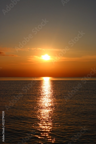 sunset over the sea © Kei. S
