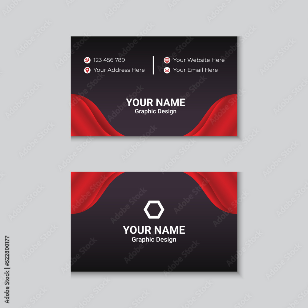 Creative and Clean Business Card Template