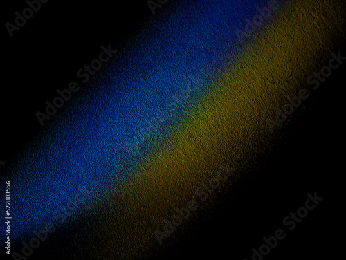Background gradient black and dark light blue yellow overlay abstract background black, night, dark, evening, with space for text, for a background.