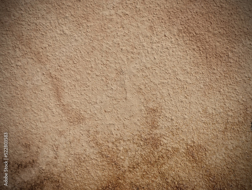 Seamless texture of sepia cement wall a rough surface, with space for text, for a background...