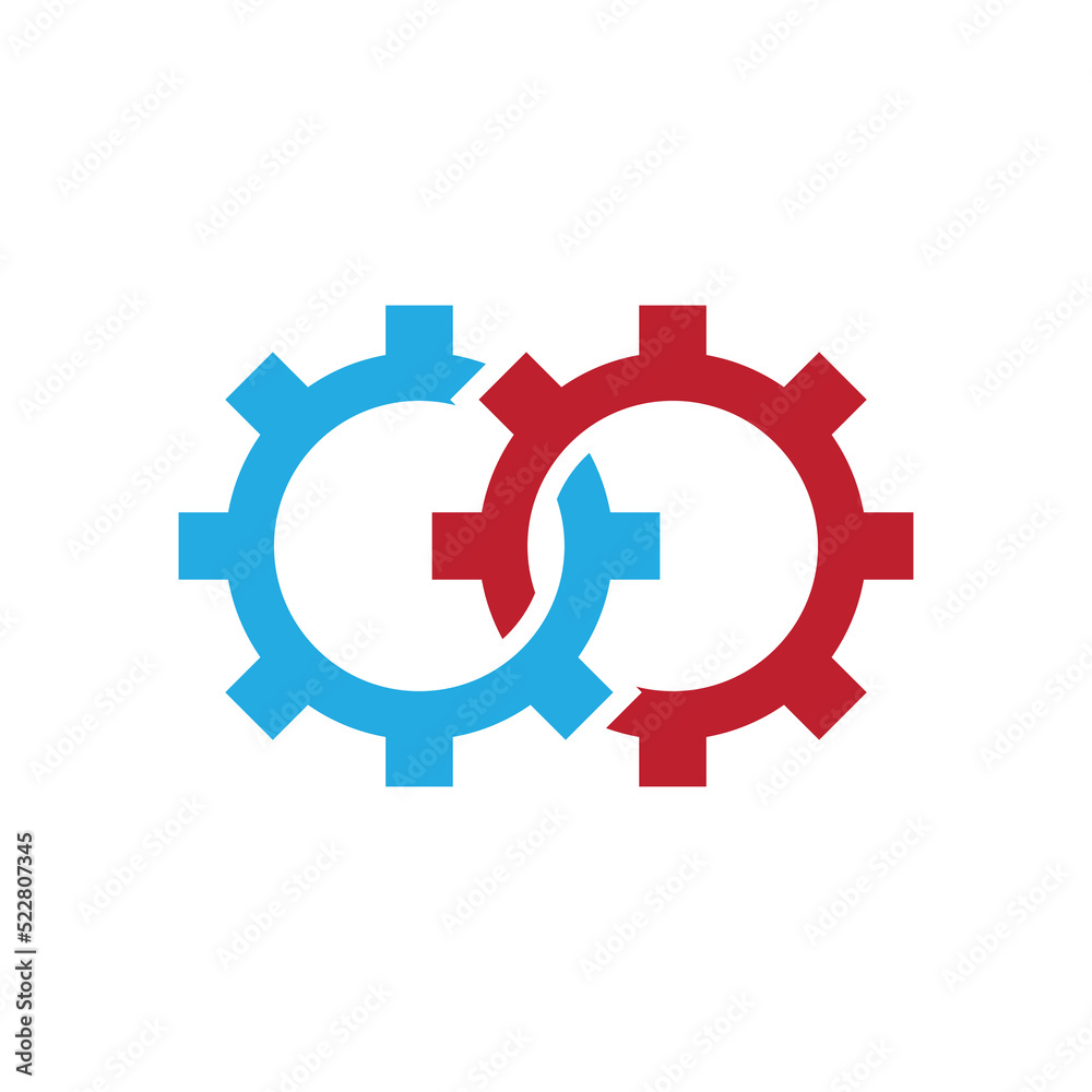 Gear Logo Template vector icon illustration design Gear Logo Template vector icon illustration design