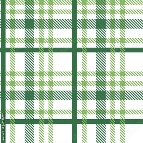 Seamless tartan plaid pattern in Green Tone.