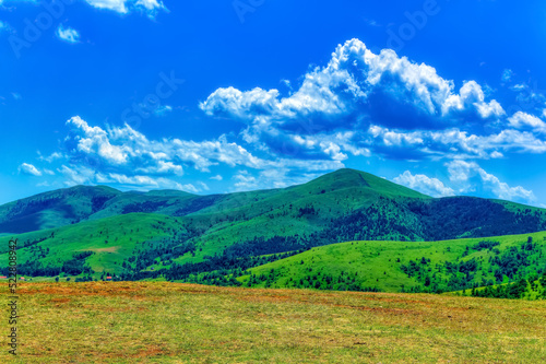 Mountain landscape during summer day in Zlatibor, Serbia. © Goran