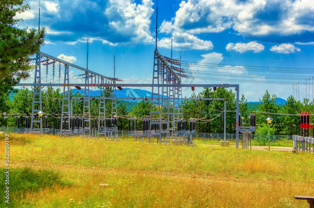 Electric power supply unit at Zlatibor, Serbia. Electric power supply unit at Zlatibor, Serbia.