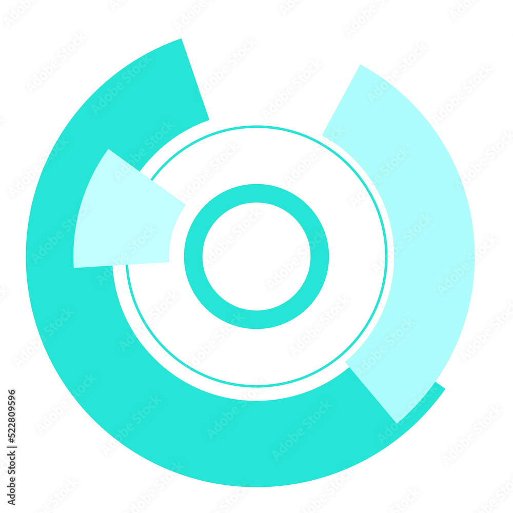 HUD Sci-fi display interface design elements.