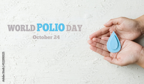 Canvas Print World Polio day