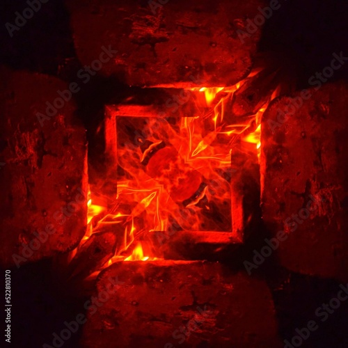 Fire background