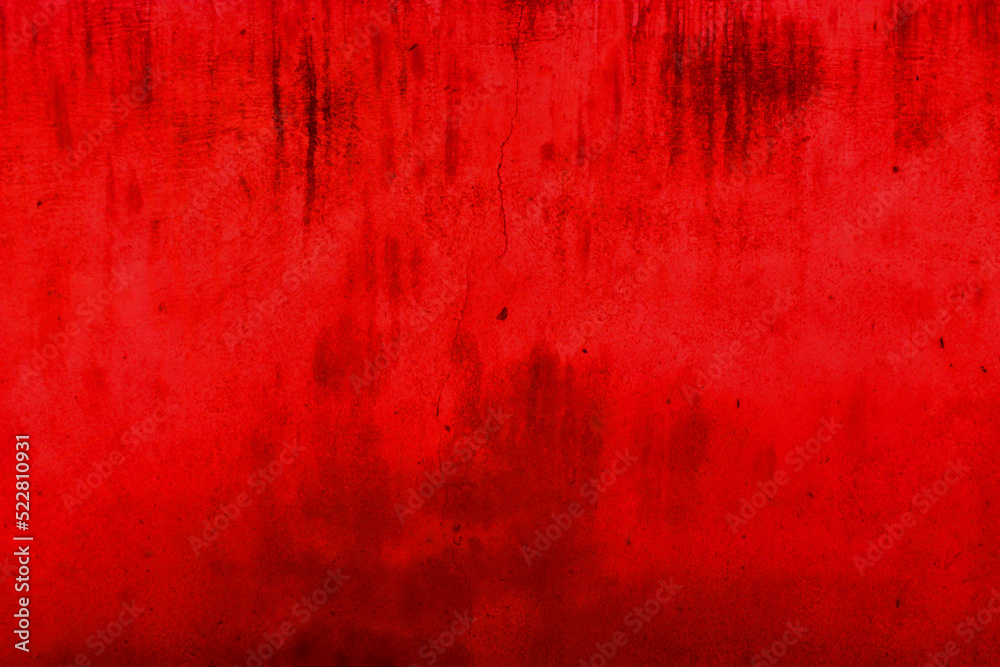 Obraz premium Abstract Wall Background. Scary and Haunted Red Wall Background for Halloween and Horror Concept
