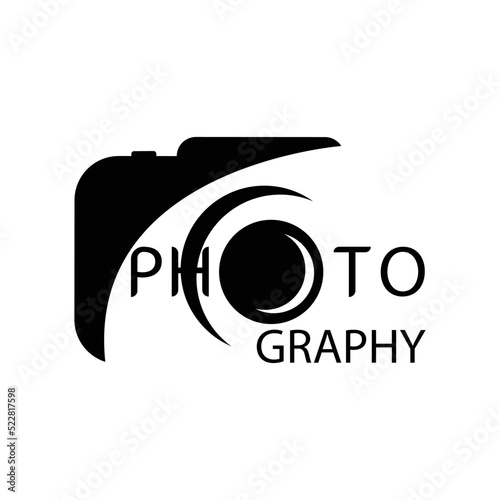 illustration vector graphic of camera icon logo template perfect for photo studio logo or photographer logo