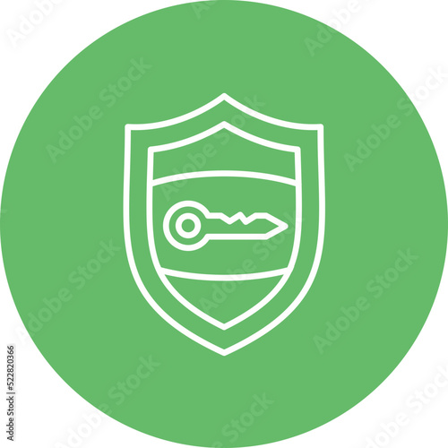 VPN Line Two Color Icon