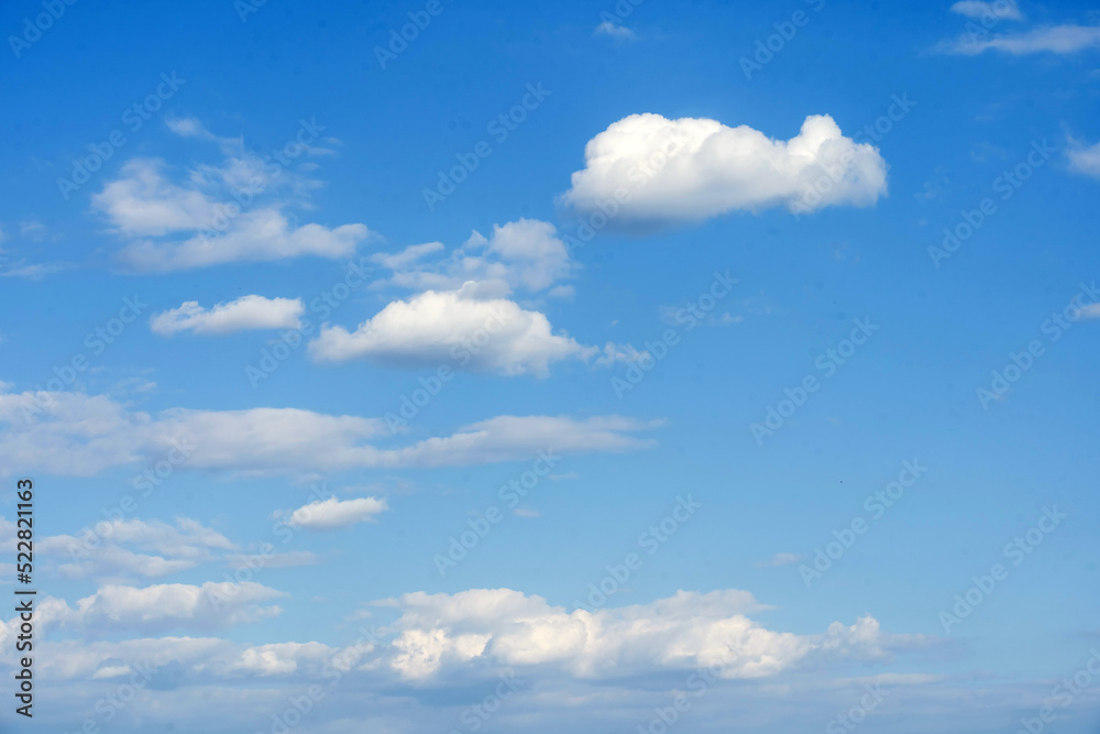 Blue sky with some clouds