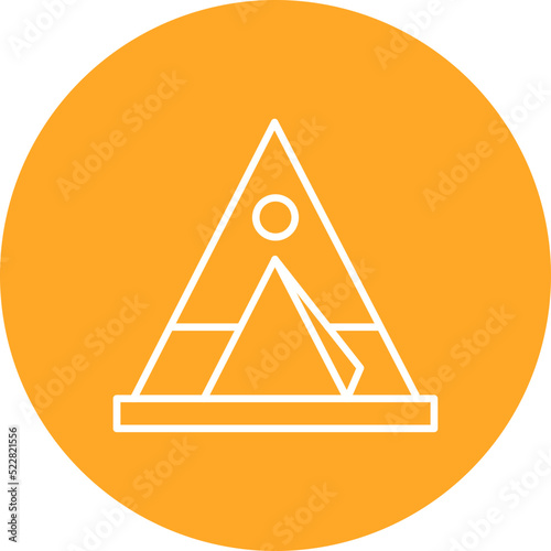 Tipi Line Two Color Icon