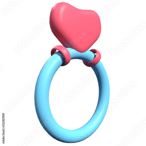 3D Wedding Ring