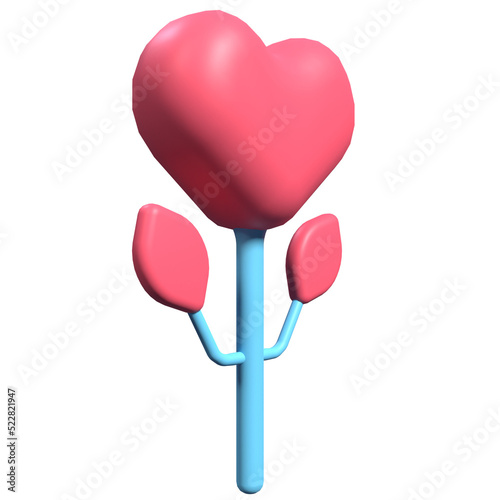 3D Tree Of Love