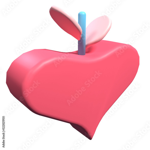 3D Apple Fruit