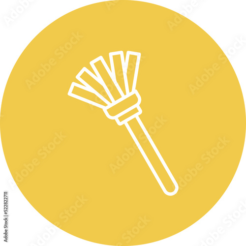 Dusting Line Two Color Icon