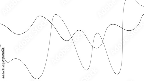 abstract blue wave background. Blue minimal round lines abstract background. Abstract blue wave lines pattern background