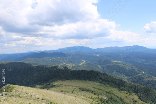 landscape with sky and clouds