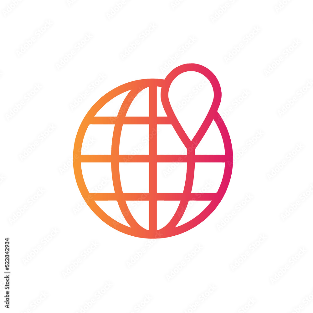 Click to go to gradient website or internet line art icon for location and websites Click to go to gradient website or internet line art icon for location and websites