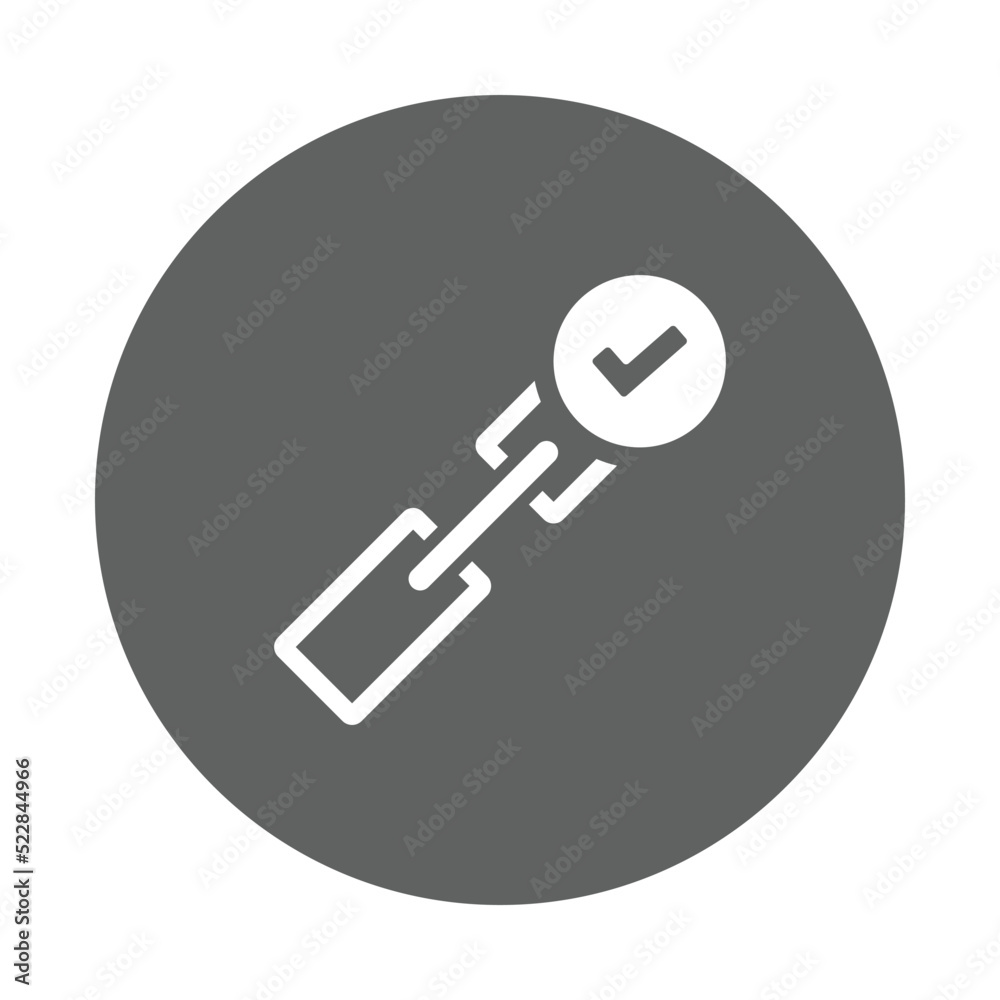 Clean URL icon. Gray vector graphics. Clean URL icon. Gray vector graphics.