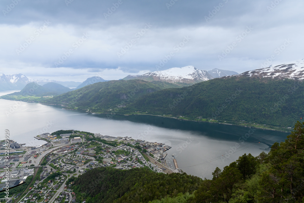 Åndalsnes is a town in Rauma Municipality in Møre og Romsdal county, Norway.
