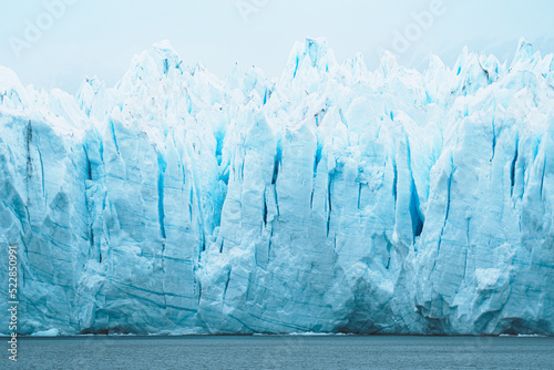 Glacier wall patagonia