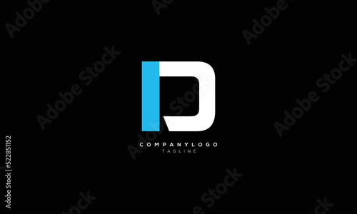 IDC CID Abstract initial monogram letter alphabet logo design photo