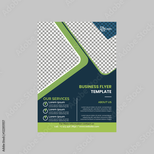 Corporate Business Flyer Template, Flyer Template, New Flyer Template For Your Business Corporation photo