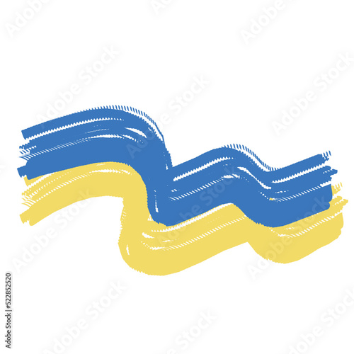 Painted national flag of Uk...
