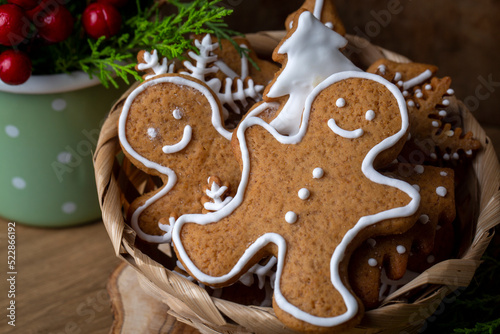 Christmas homemade gingerbr...