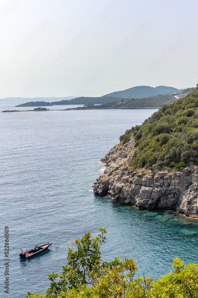 Visit Sivota Thesprotia Greece Mikri Ammos beach for your summer vacation