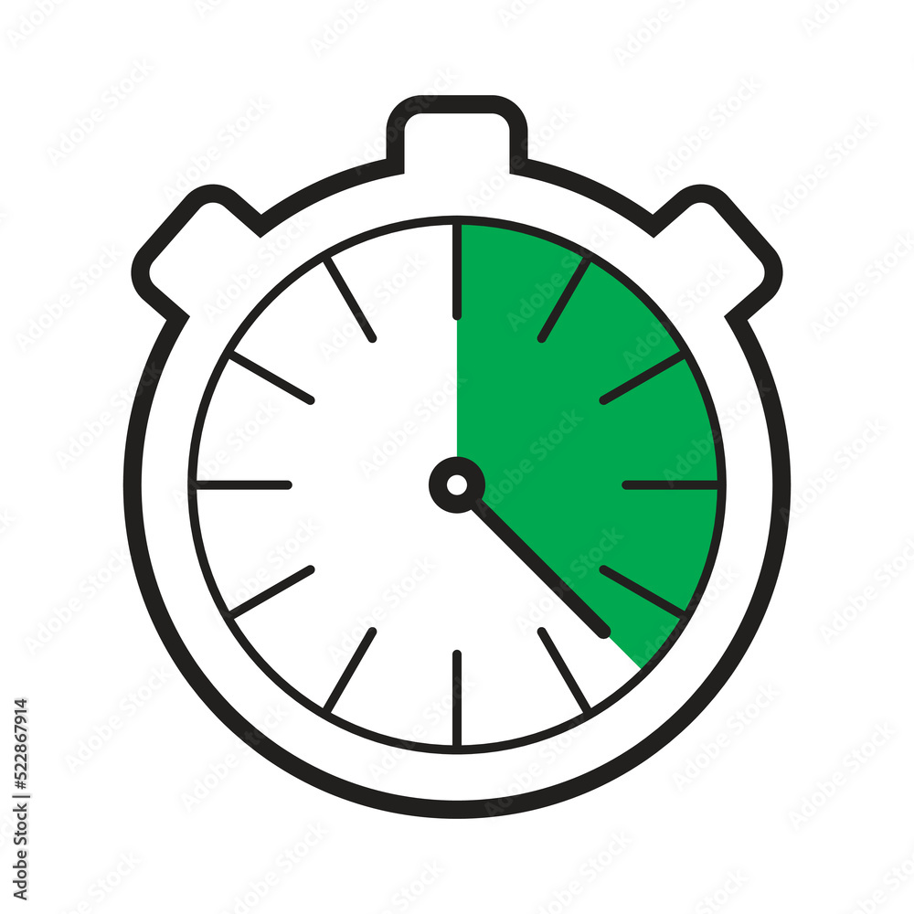 Stop watch timer icon - vector illustration Stop watch timer icon - vector illustration