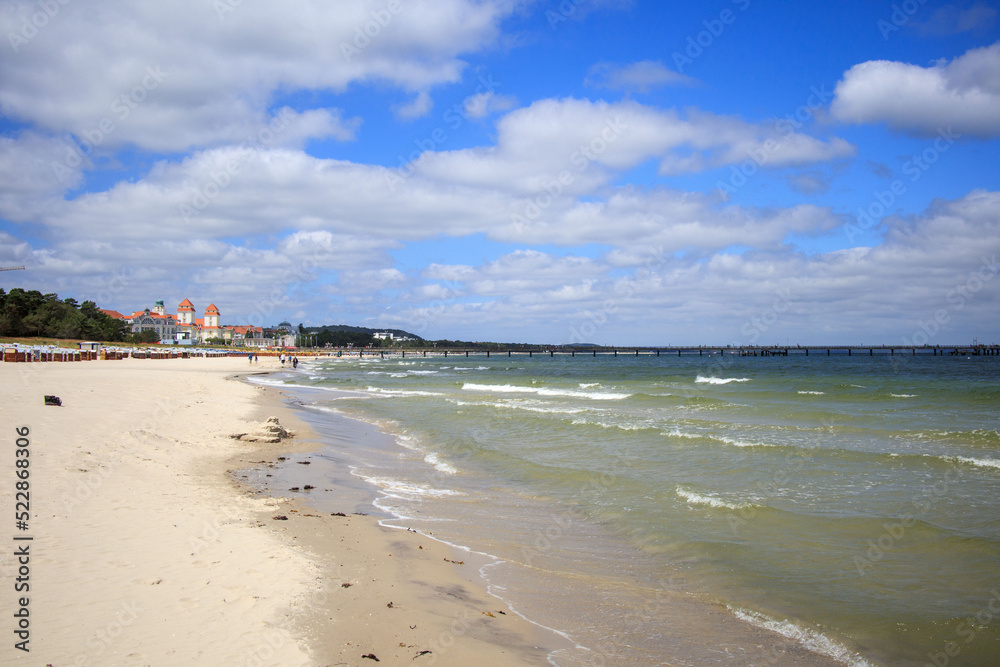 Ostsee, Rügen, Blick auf Binz