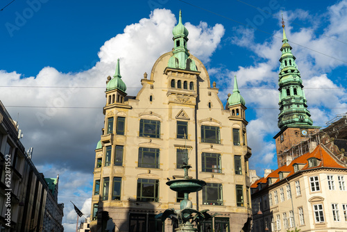 Copenhagen, famous for its historical buildings. Images of various squares and historical buildings of the city. Denmark © Bulent