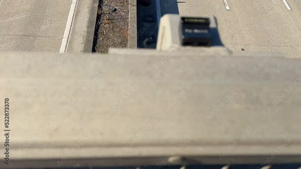 time lapse for Busy motorway , rush hour scene as traffic heavily piles up on m25 near heathrow time lapse for Busy motorway , rush hour scene as traffic heavily piles up on m25 near heathrow