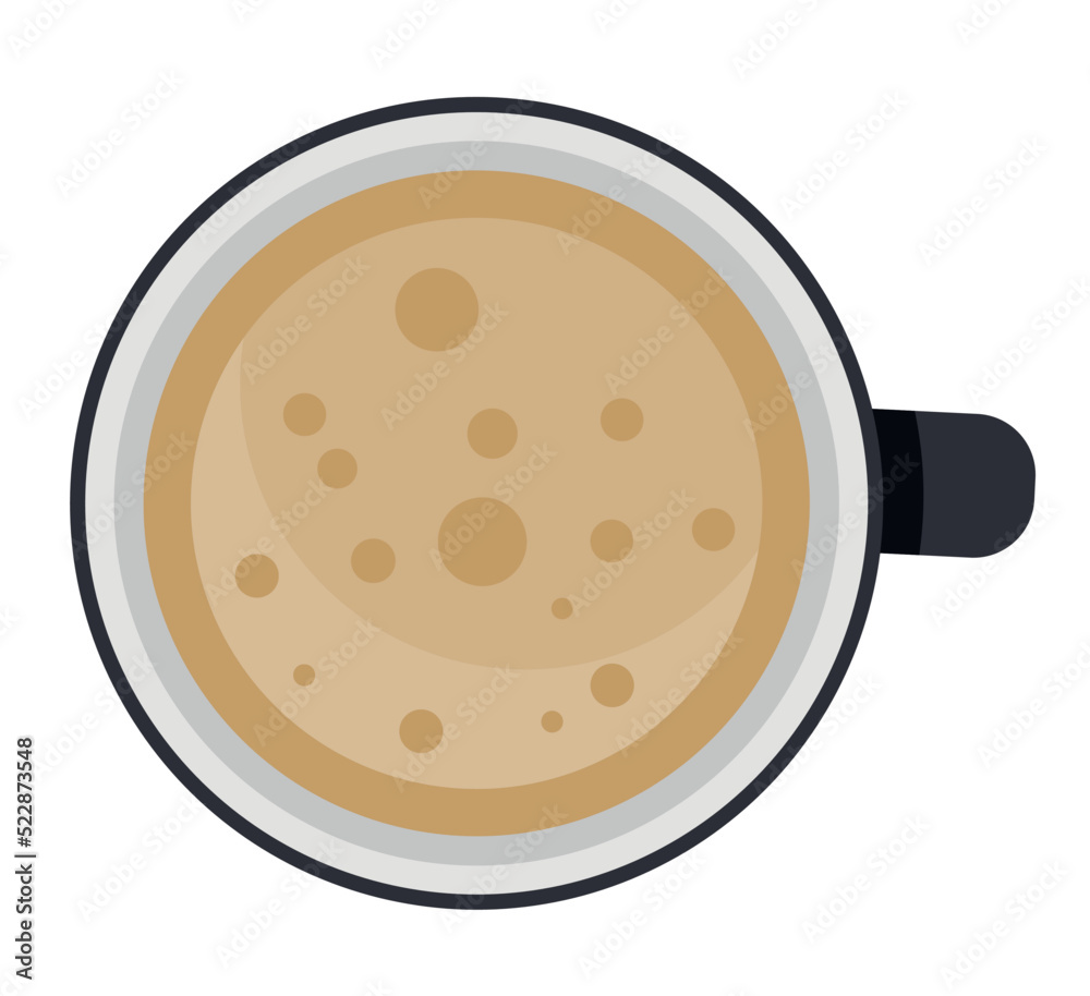 coffee with milk cup