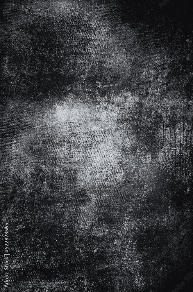 Art grunge texture background in black and white