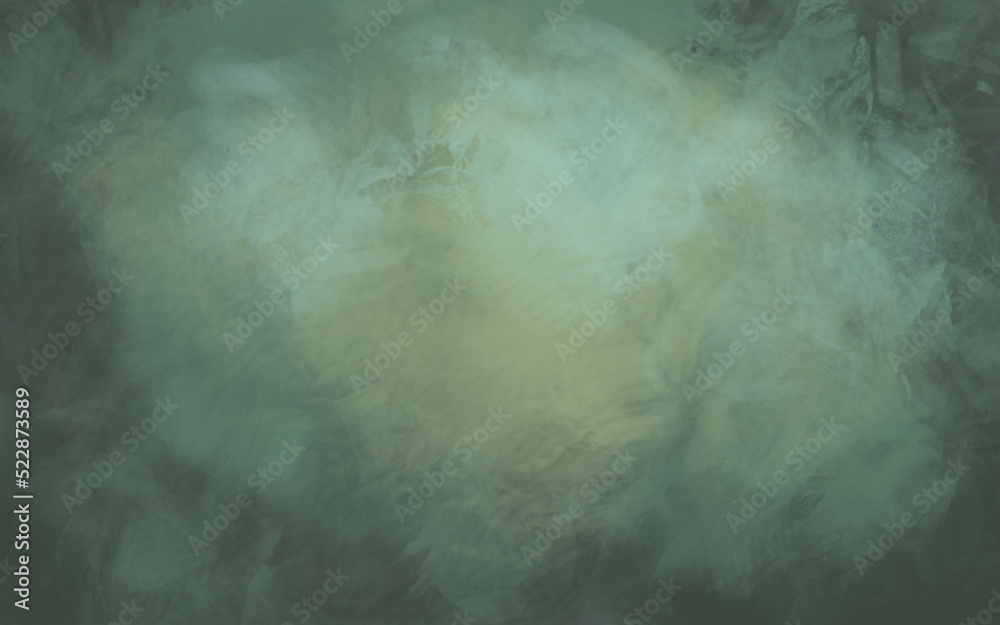 custom made wallpaper toronto digitalGreen background, monochrome wallpaper design, oil painting, brush textured, mural art.