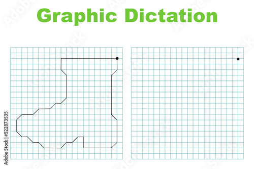 graphic dictation Fototapet