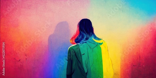 Gender identity is defined as a personal conception of oneself as male or female or both or neither, related to the concept of gender role or personality that reflect the gender identity photo