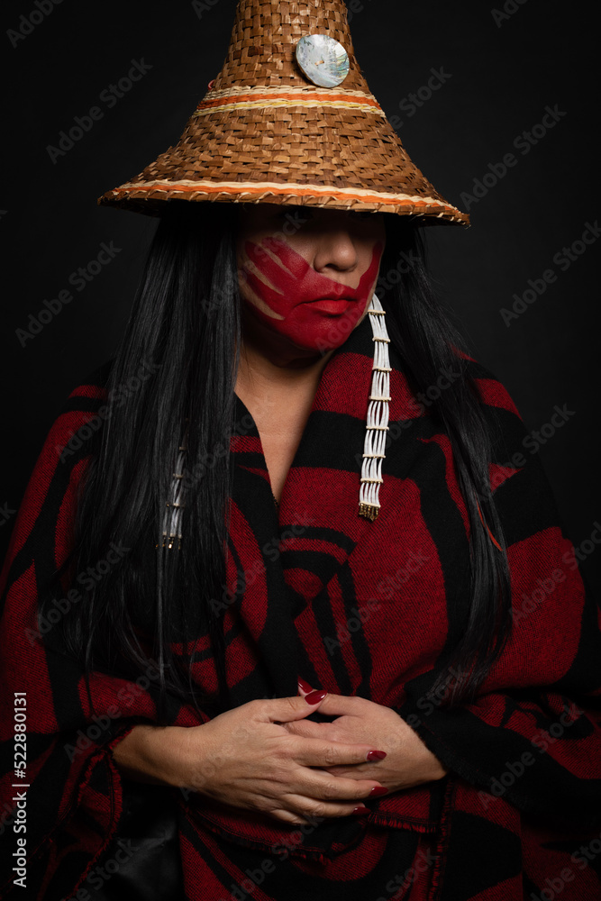 Indigenous Native American Woman Indigenous Native American Woman