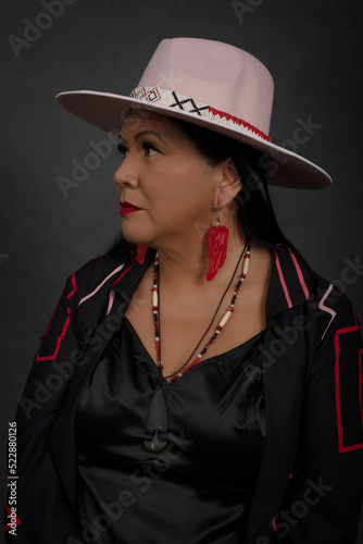 Indigenous Native American Woman