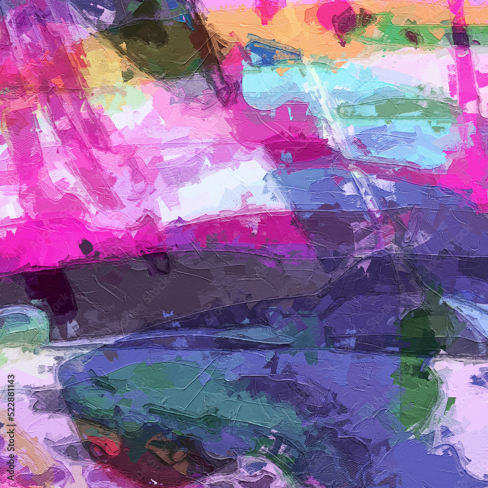 Naklejka premium abstract oil painting background texture
